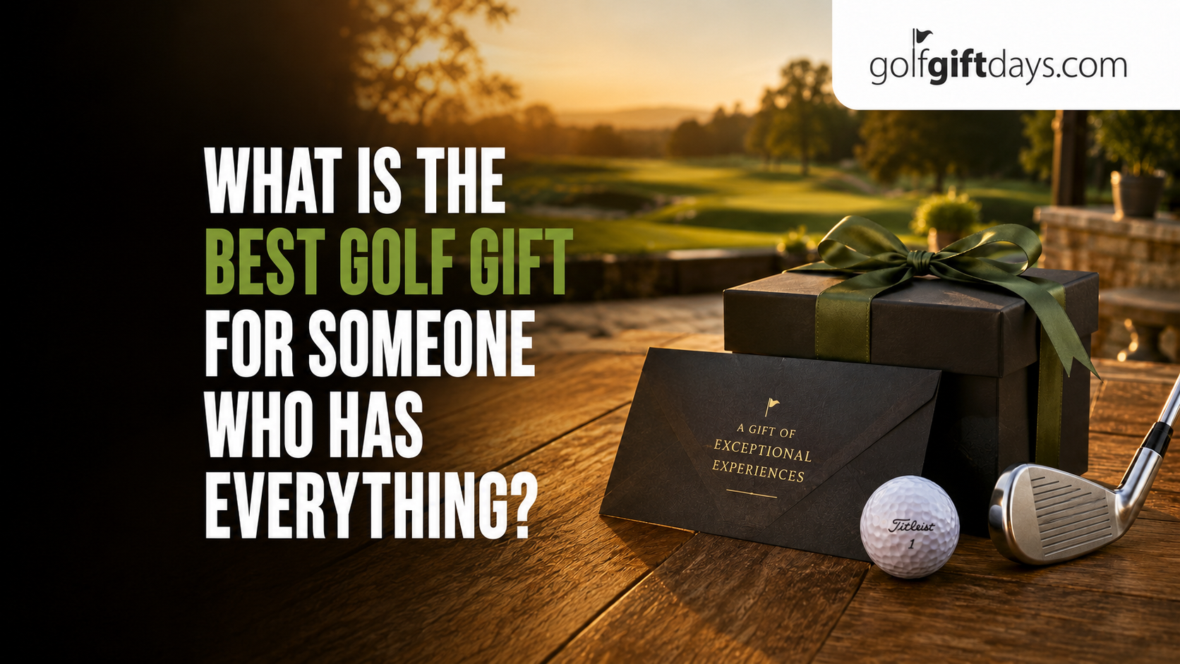 best golf gifts for someone who has everything