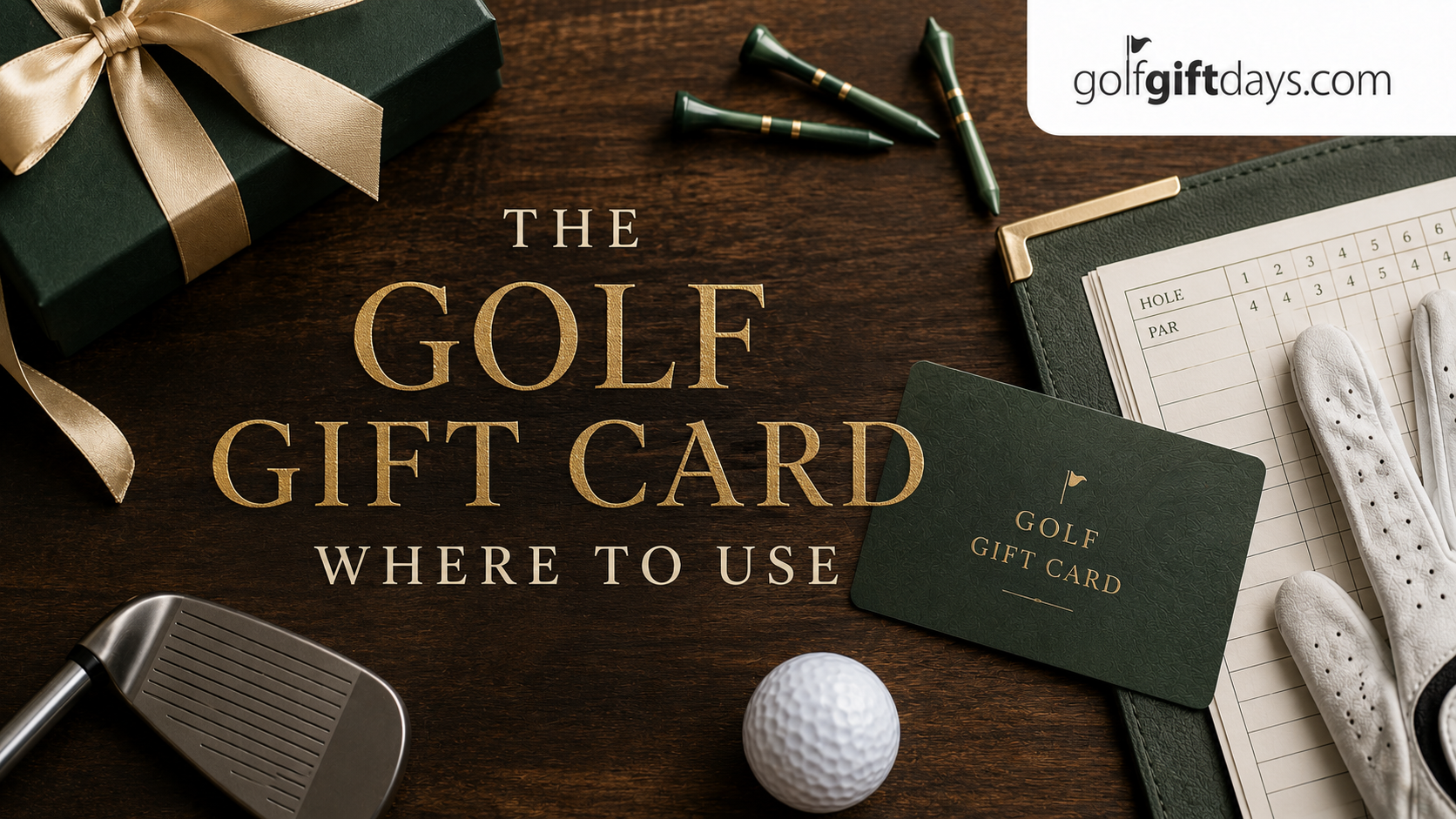 The golf gift card where to use